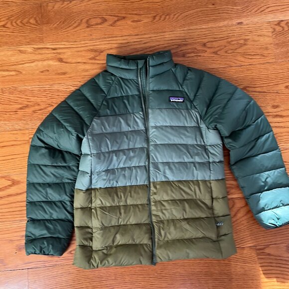Patagonia Kids' Down Sweater M Size 10 - Picture 1 of 7